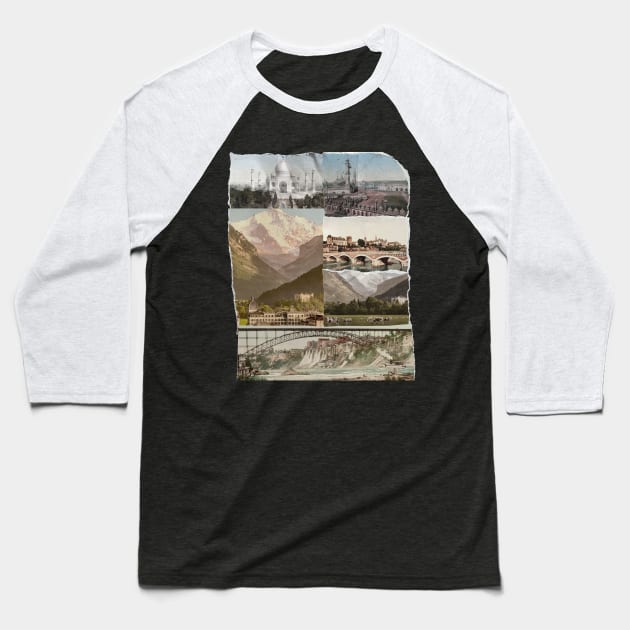 places Baseball T-Shirt by Bishop Creations